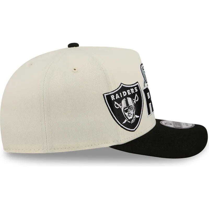 cap-kaareva-beige-snapback-9fifty-a-frame-classic-las-vegas-raiders-nfl-new-era