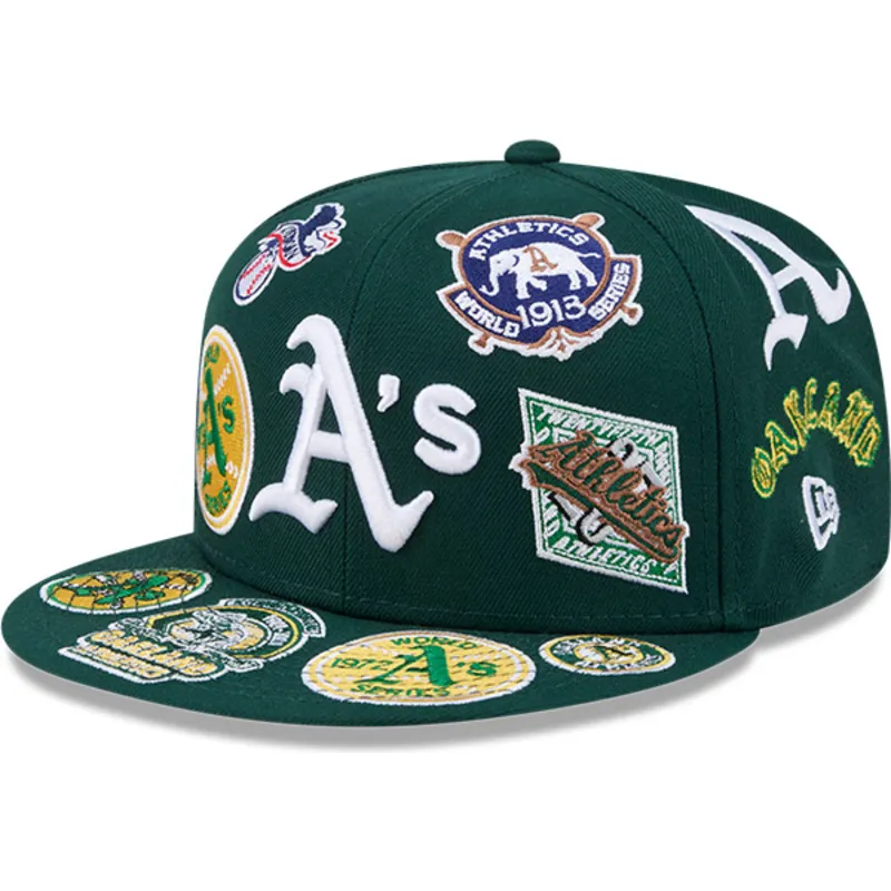 lippikset-littea-vihrea-istuva-59fifty-all-over-oakland-athletics-mlb-new-era