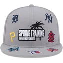 lippikset-littea-harmaa-snapback-9fifty-scattered-grapefruit-league-mlb-new-era