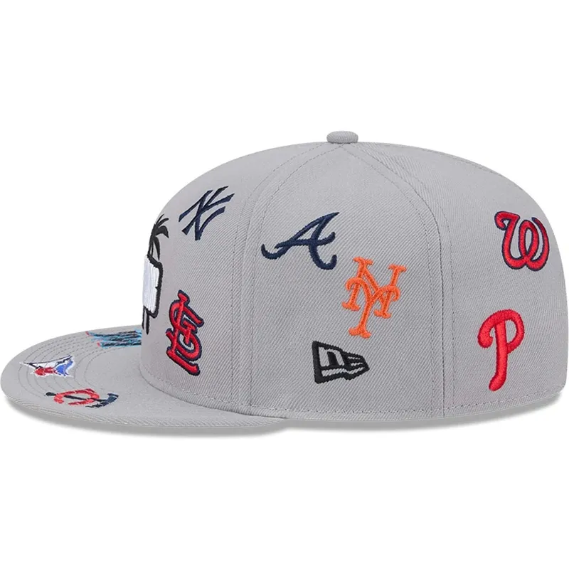 lippikset-littea-harmaa-snapback-9fifty-scattered-grapefruit-league-mlb-new-era