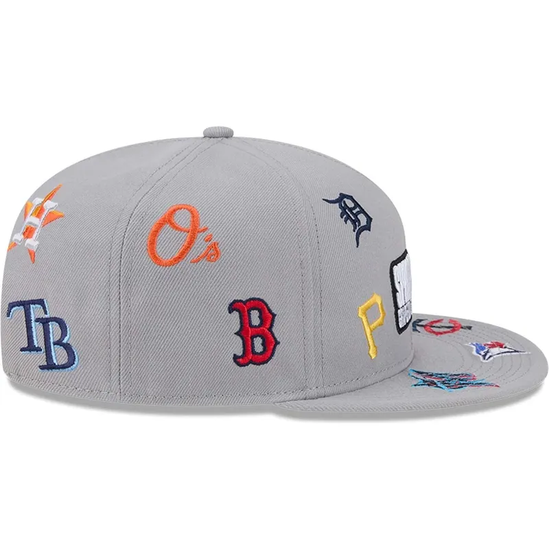 lippikset-littea-harmaa-snapback-9fifty-scattered-grapefruit-league-mlb-new-era