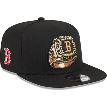 Lippikset litteä musta snapback 9FIFTY A Frame Ring Boston Red Sox MLB New Era