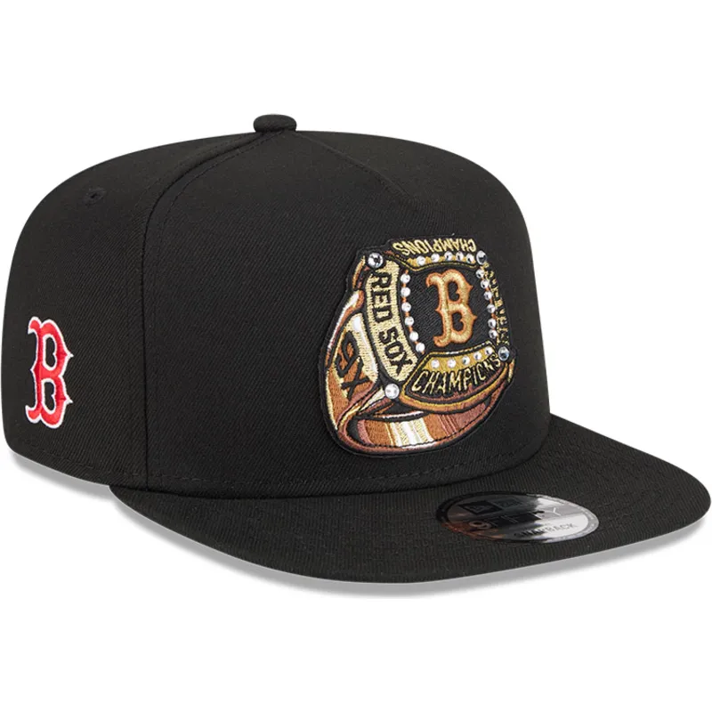 lippikset-littea-musta-snapback-9fifty-a-frame-ring-boston-red-sox-mlb-new-era