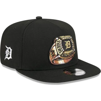 Cap litteä black snapback 9FIFTY A Frame Ring Detroit Tigers MLB New Era