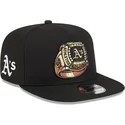 lippikset-littea-musta-snapback-9fifty-a-frame-ring-oakland-athletics-mlb-new-era