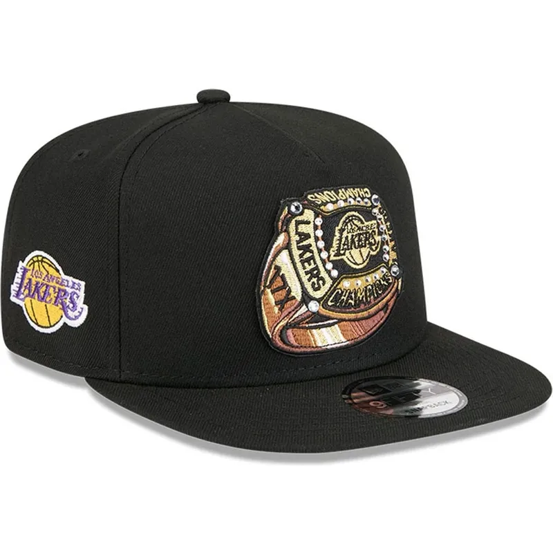 lippikset-littea-musta-snapback-9fifty-a-frame-ring-los-angeles-lakers-nba-new-era