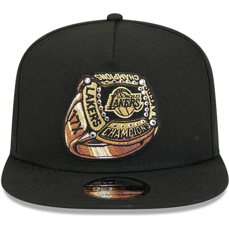 lippikset-littea-musta-snapback-9fifty-a-frame-ring-los-angeles-lakers-nba-new-era