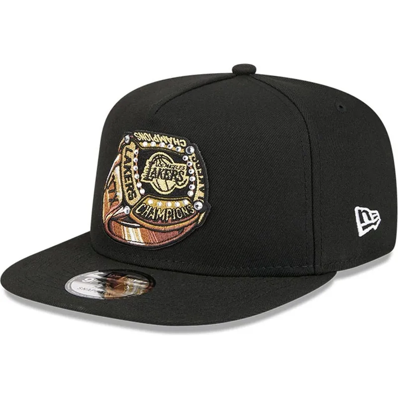 lippikset-littea-musta-snapback-9fifty-a-frame-ring-los-angeles-lakers-nba-new-era