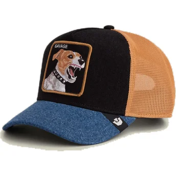 Lippikset kaareva rekka monivärinen snapback Savage Dawg That Dawg In Me The Farm Goorin Bros.