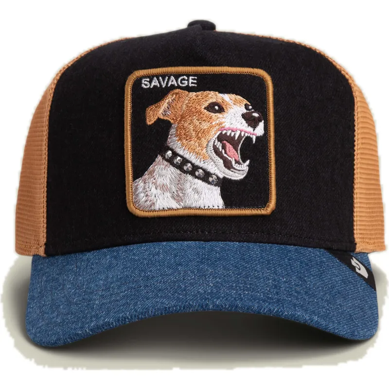 lippikset-kaareva-rekka-monivarinen-snapback-savage-dawg-that-dawg-in-me-the-farm-goorin-bros