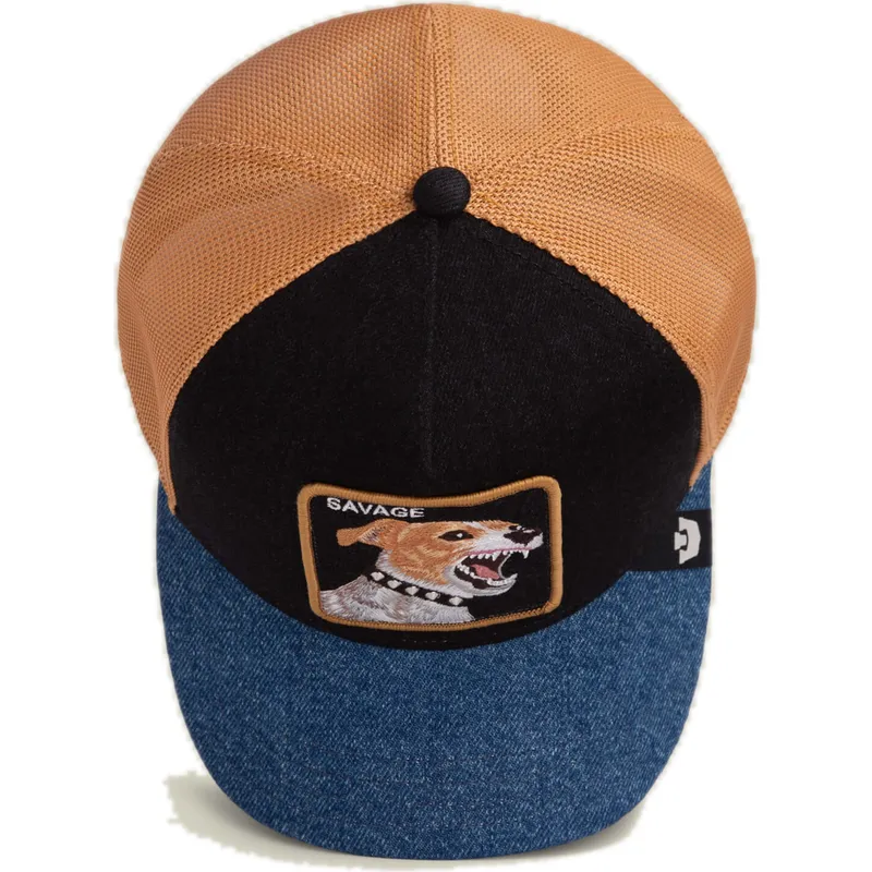 lippikset-kaareva-rekka-monivarinen-snapback-savage-dawg-that-dawg-in-me-the-farm-goorin-bros