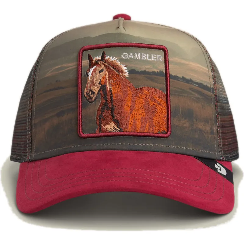 lippikset-kaareva-rekka-monivarinen-snapback-gambler-stallion-in-the-element-the-farm-goorin-bros