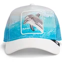 lippikset-kaareva-rekka-monivarinen-snapback-player-dolphin-in-the-element-the-farm-goorin-bros