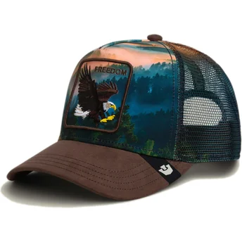 Lippikset kaareva rekka monivärinen snapback Freedom Eagle In The Element The Farm Goorin Bros.