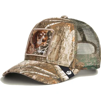 Lippikset kaareva rekka maastokuvio snapback perro Realtree Edge Grump Dog The Farm The Farm de Goorin Bros.