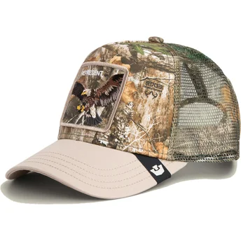 Cap kaareva camouflage snapback The Farm de Goorin Bros.