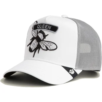 Lippikset kaareva rekka valkoinen snapback Classic Rocker Queen The Farm Goorin Bros.