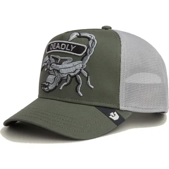 Lippikset kaareva rekka vihreä snapback escorpión Classic Rocker Deadly The Farm The Farm de Goorin Bros.