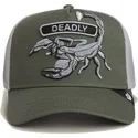 lippikset-kaareva-rekka-vihrea-snapback-classic-rocker-deadly-the-farm-goorin-bros