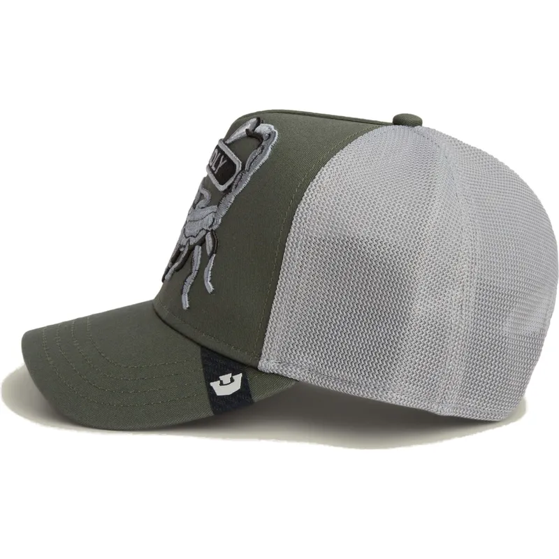 lippikset-kaareva-rekka-vihrea-snapback-classic-rocker-deadly-the-farm-goorin-bros