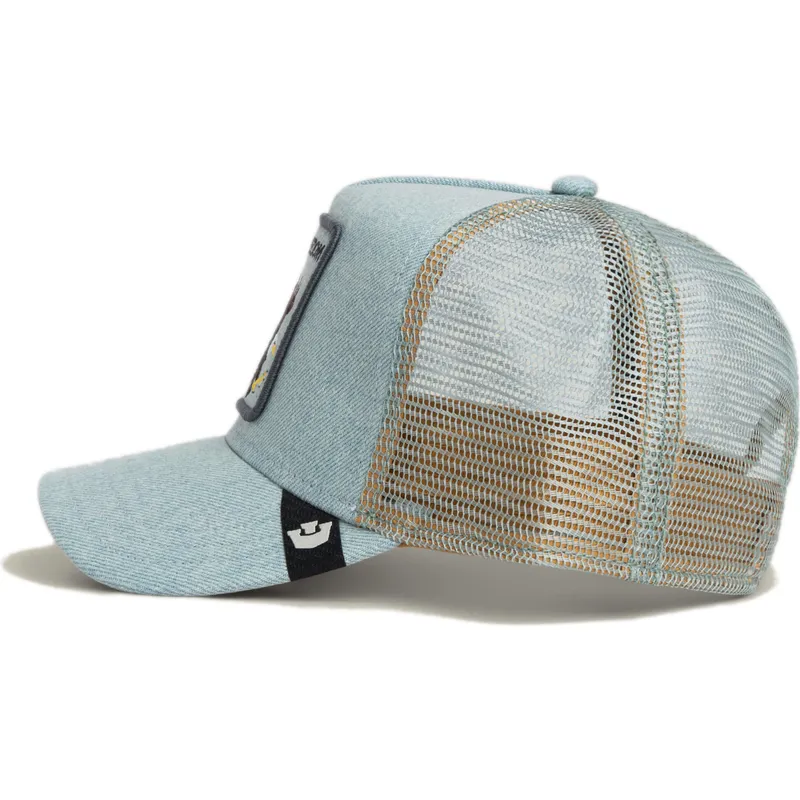 lippikset-kaareva-rekka-sininen-snapback-denim-eagle-the-farm-goorin-bros
