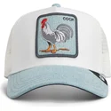 lippikset-kaareva-rekka-sininen-snapback-denim-rooster-the-farm-goorin-bros