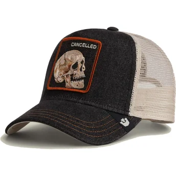 Cap kaareva black snapback The Farm de Goorin Bros.