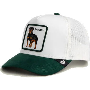 Lippikset kaareva rekka vihreä snapback rottweiler Microsuede Bad Boy The Farm The Farm de Goorin Bros.