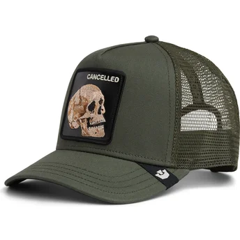 Cap kaareva green snapback The Farm de Goorin Bros.