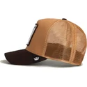 lippikset-kaareva-rekka-ruskea-snapback-nuts-the-farm-goorin-bros