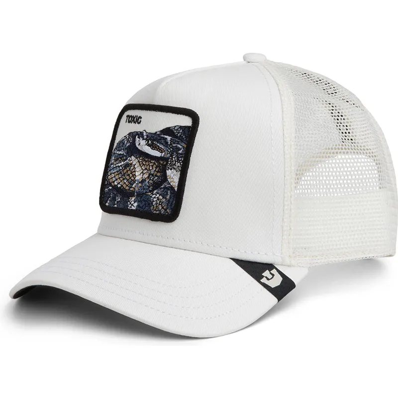lippikset-kaareva-rekka-valkoinen-snapback-toxic-the-farm-goorin-bros lippikset-kaareva-rekka-valkoinen-snapback-toxic-the-farm-goorin-bros