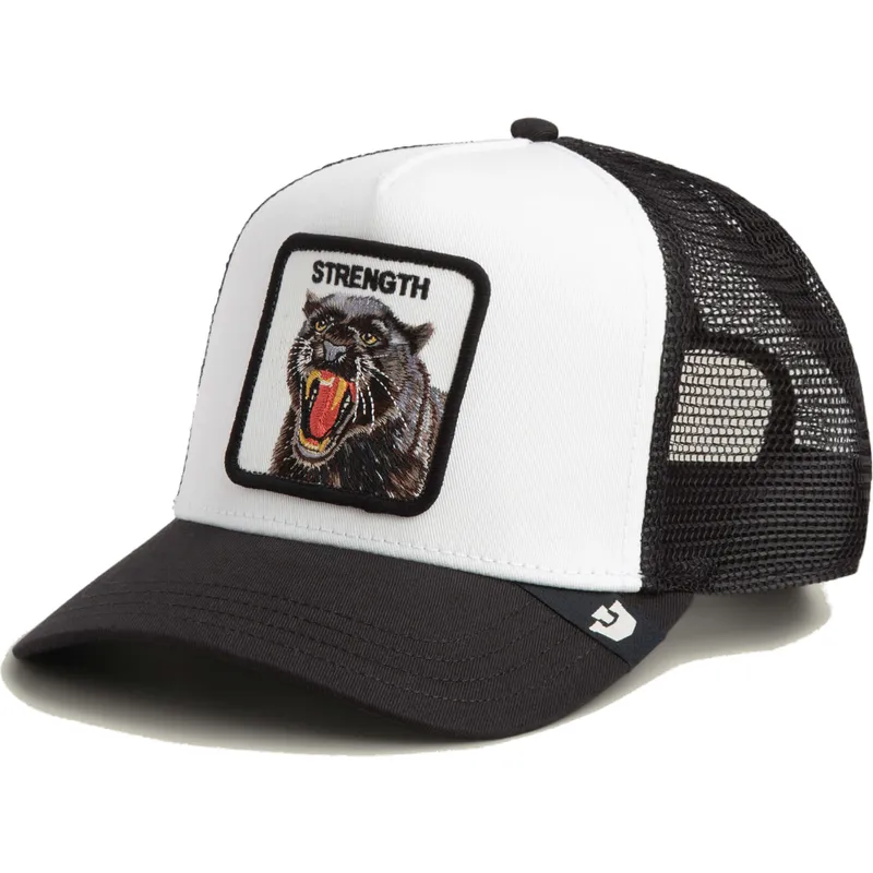 lippikset-kaareva-rekka-musta-snapback-strength-panther-the-farm-goorin-bros lippikset-kaareva-rekka-musta-snapback-strength-panther-the-farm-goorin-bros