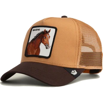 Cap kaareva brown snapback The Farm de Goorin Bros.