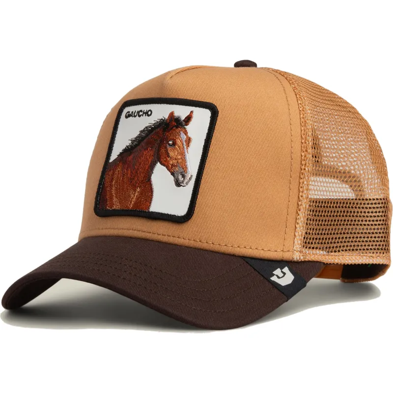 lippikset-kaareva-rekka-ruskea-snapback-gaucho-the-farm-goorin-bros