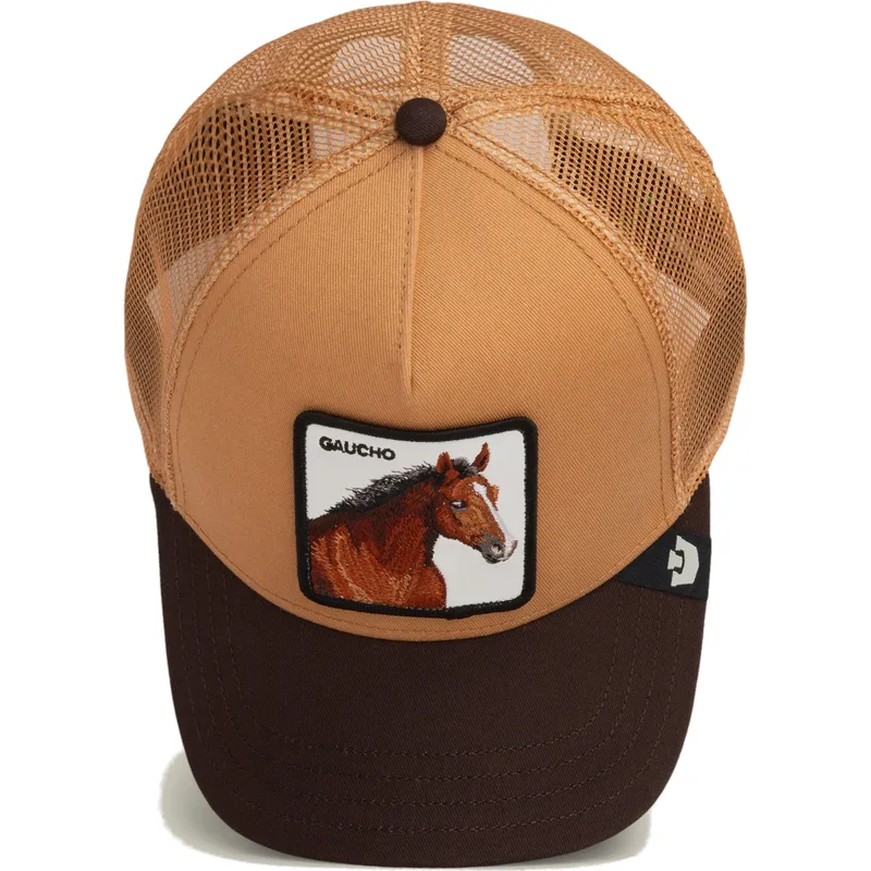 lippikset-kaareva-rekka-ruskea-snapback-gaucho-the-farm-goorin-bros