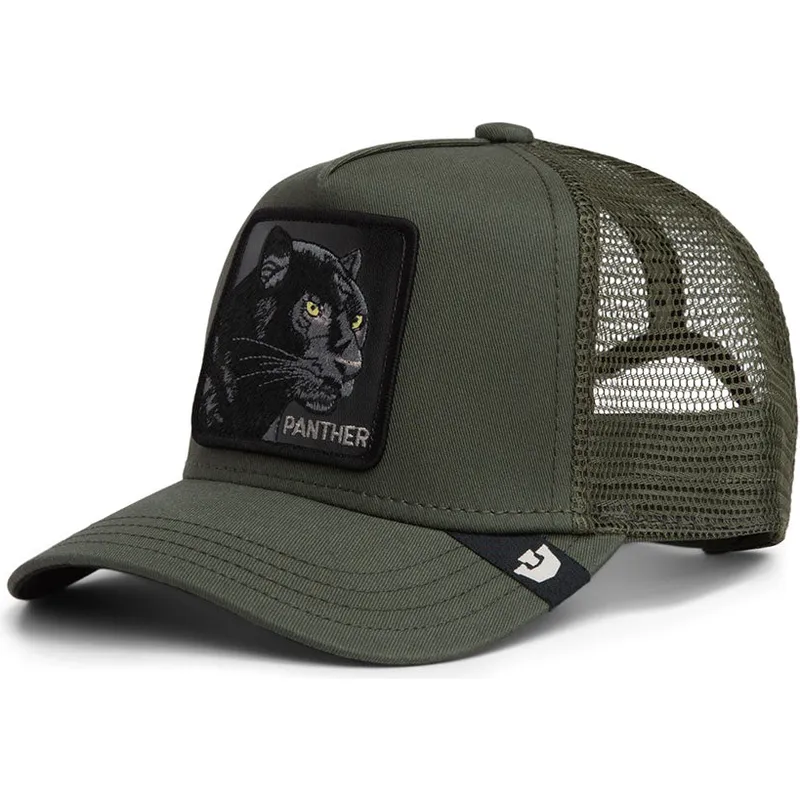 lippikset-kaareva-rekka-vihrea-snapback-lapsille-panther-mini-the-farm-goorin-bros
