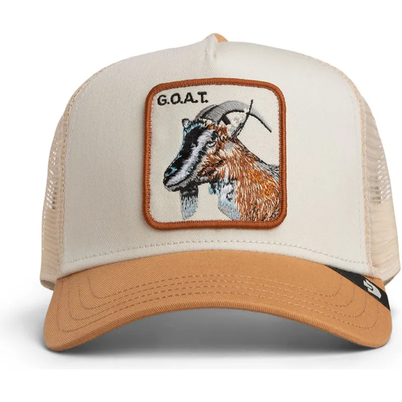 lippikset-kaareva-rekka-ruskea-snapback-lapsille-goat-mini-the-farm-goorin-bros