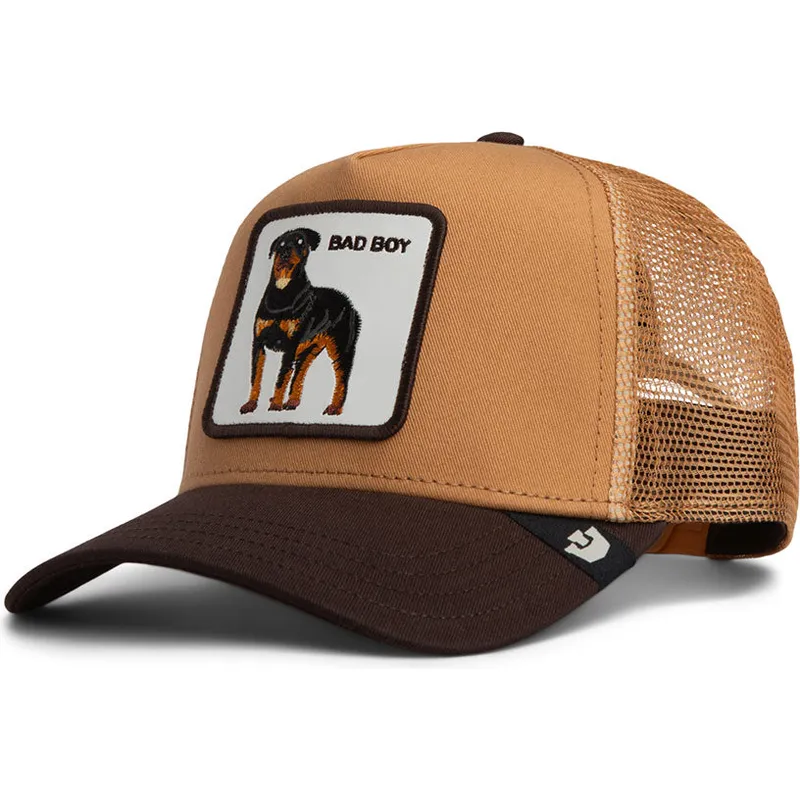 lippikset-kaareva-rekka-ruskea-snapback-lapsille-bad-boy-mini-the-farm-goorin-bros