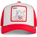 lippikset-kaareva-rekka-punainen-snapback-lapsille-rush-wild-the-farm-goorin-bros