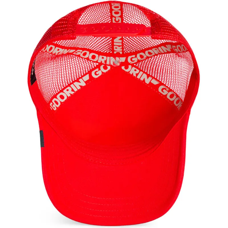 lippikset-kaareva-rekka-punainen-snapback-lapsille-rush-wild-the-farm-goorin-bros lippikset-kaareva-rekka-punainen-snapback-lapsille-rush-wild-the-farm-goorin-bros