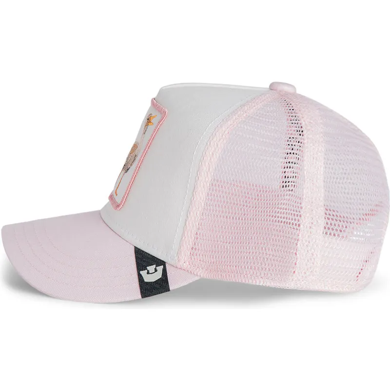 lippikset-kaareva-rekka-vaaleanpunainen-snapback-lapsille-whisper-silly-the-farm-goorin-bros