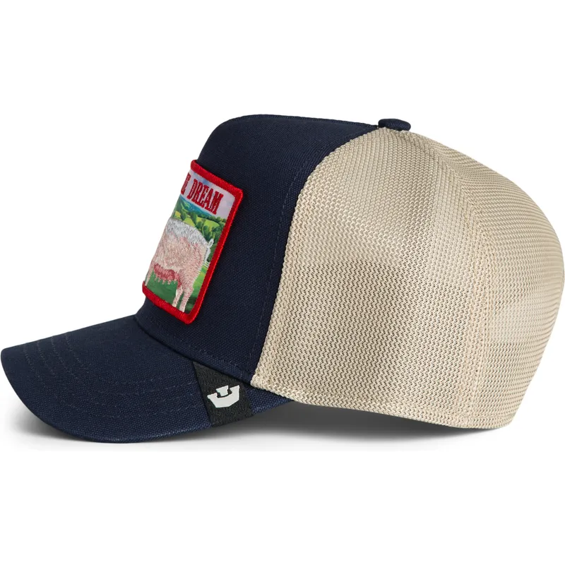 lippikset-kaareva-rekka-laivastonsininen-snapback-livin-the-dream-greener-grass-the-farm-goorin-bros lippikset-kaareva-rekka-laivastonsininen-snapback-livin-the-dream-greener-grass-the-farm-goorin-bros