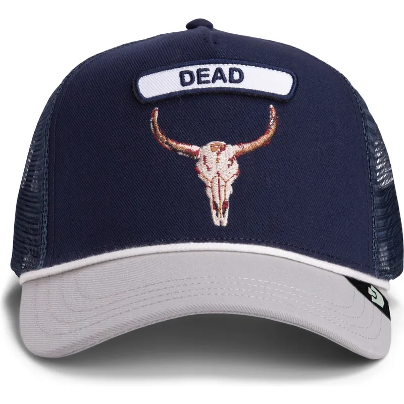 lippikset-kaareva-rekka-laivastonsininen-snapback-pop-rocker-skull-the-farm-goorin-bros lippikset-kaareva-rekka-laivastonsininen-snapback-pop-rocker-skull-the-farm-goorin-bros