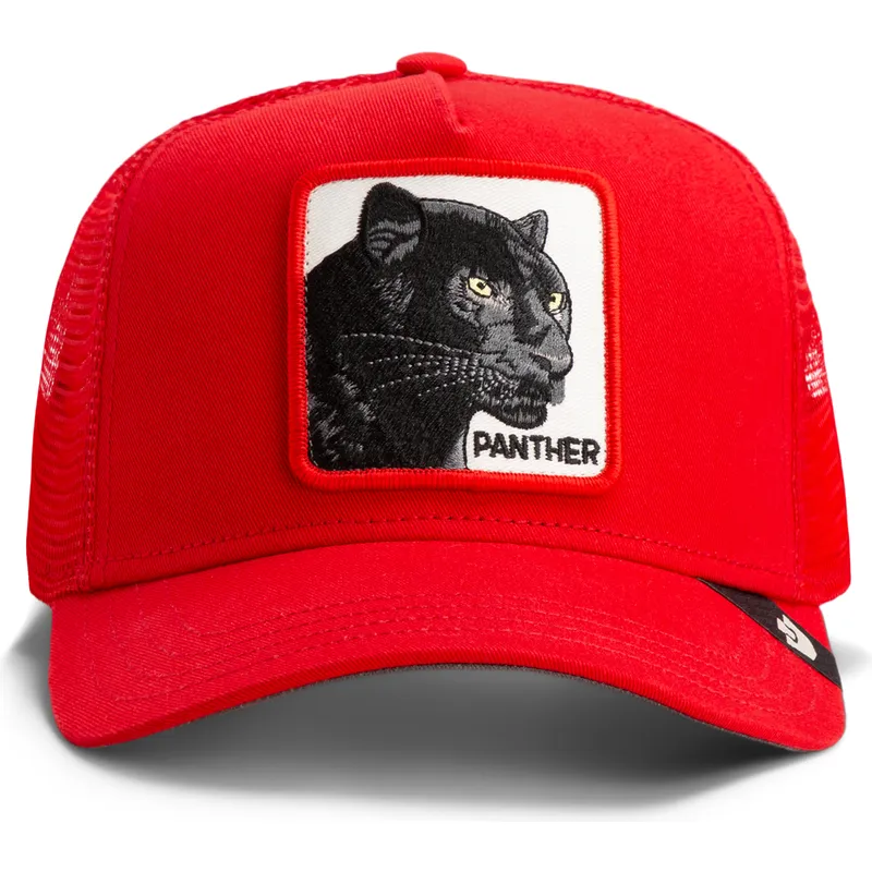 lippikset-kaareva-rekka-punainen-snapback-rush-panther-the-farm-goorin-bros lippikset-kaareva-rekka-punainen-snapback-rush-panther-the-farm-goorin-bros