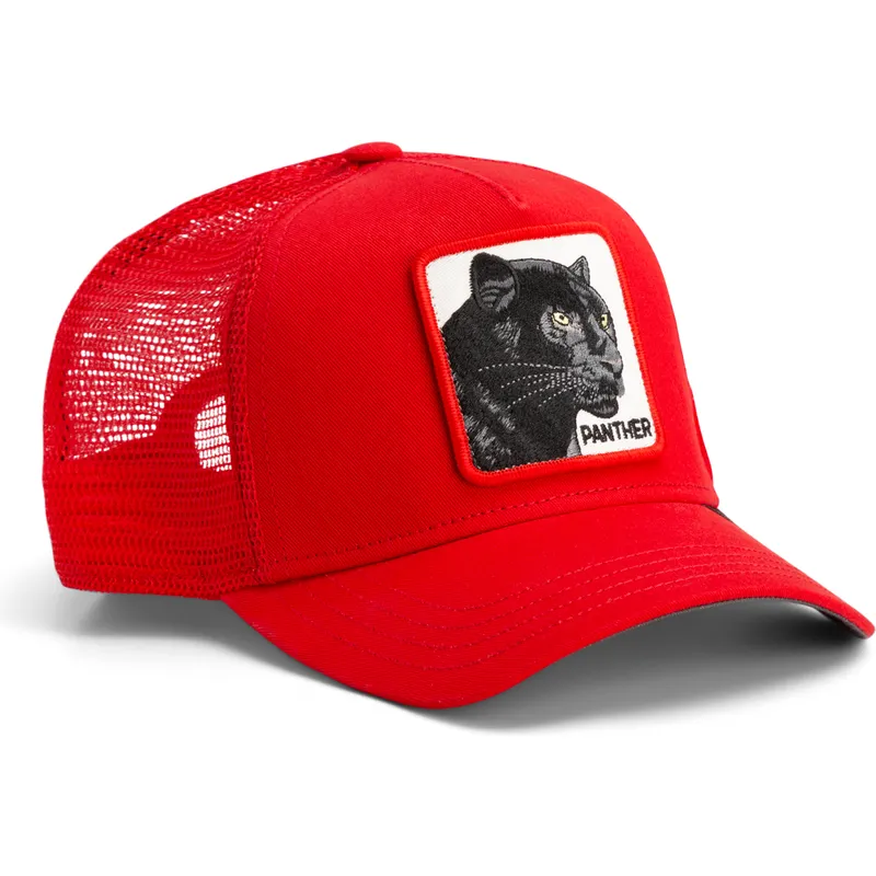 lippikset-kaareva-rekka-punainen-snapback-rush-panther-the-farm-goorin-bros lippikset-kaareva-rekka-punainen-snapback-rush-panther-the-farm-goorin-bros