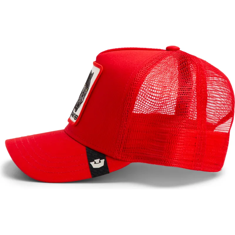 lippikset-kaareva-rekka-punainen-snapback-rush-panther-the-farm-goorin-bros lippikset-kaareva-rekka-punainen-snapback-rush-panther-the-farm-goorin-bros