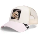 lippikset-kaareva-rekka-monivarinen-snapback-the-cancelled-skull-whisper-the-farm-goorin-bros
