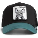 lippikset-kaareva-rekka-musta-snapback-frenchie-the-farm-goorin-bros