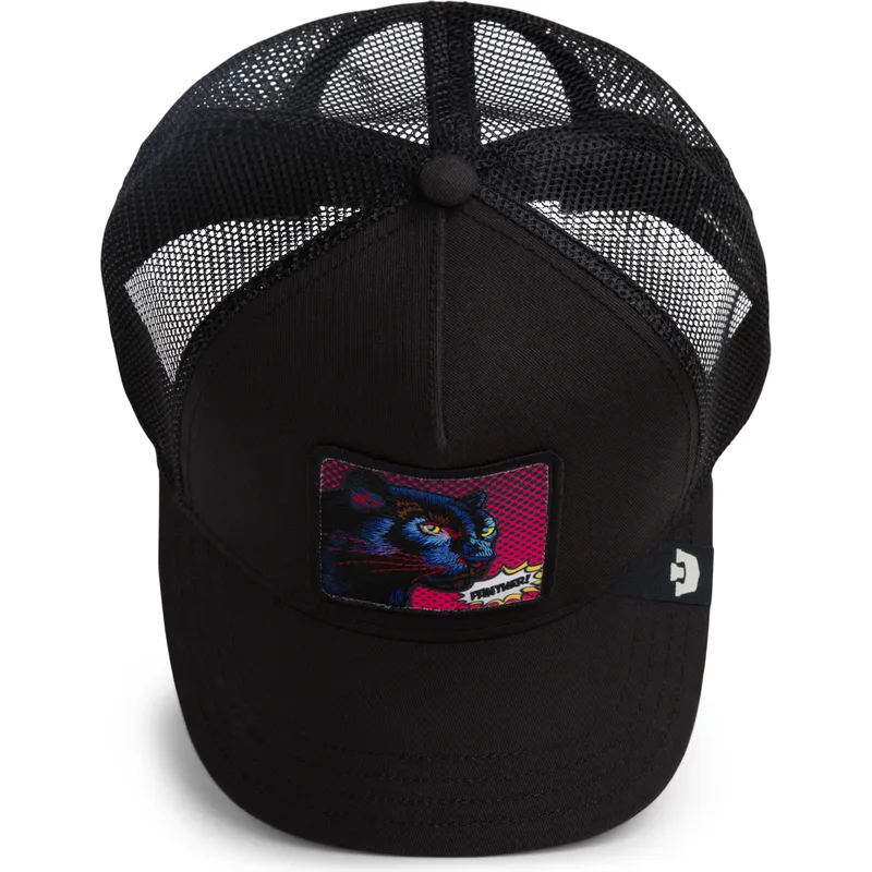 lippikset-kaareva-rekka-musta-snapback-panther-pop-art-2-the-farm-goorin-bros lippikset-kaareva-rekka-musta-snapback-panther-pop-art-2-the-farm-goorin-bros