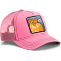 lippikset-kaareva-rekka-vaaleanpunainen-snapback-queen-pop-art-2-the-farm-goorin-bros